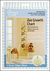 Keepsake Zoo Growth Chart